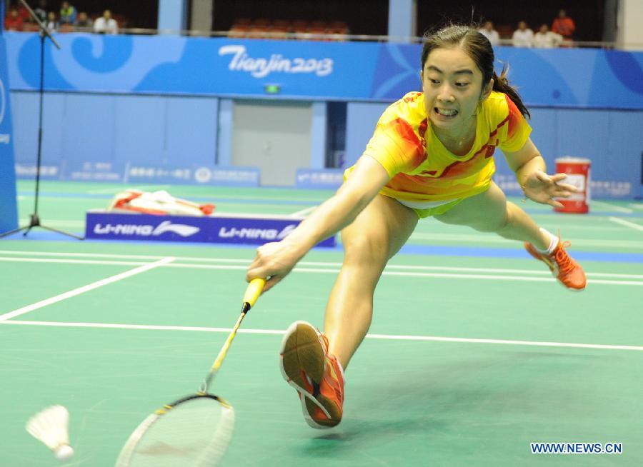 Женская сборная КНР по бадминтону в финале одержала победу над сборной Китайского Тайбэя