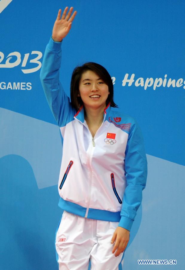 Олимпийские чемпионки Е Шивэнь и Цзяо Люян завоевали "золото" и "бронзу" на Восточноазиатских играх (9)