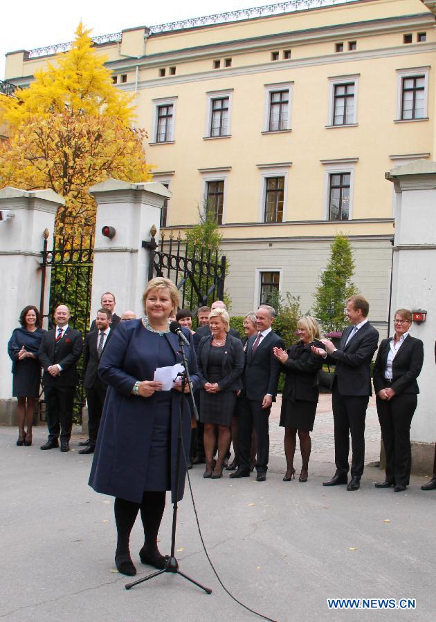 В Норвегии назначен новый кабинет министров (3)