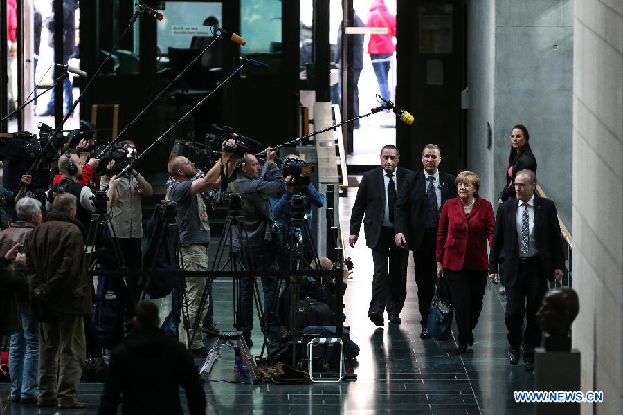 Партия А. Меркель и СДПГ договорились о начале официальных переговоров по созданию коалиции