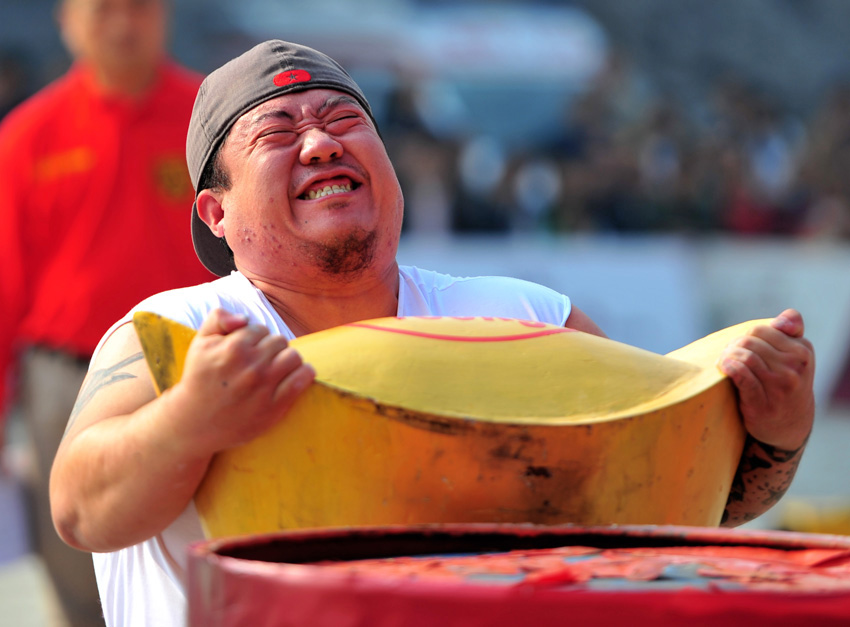 Китайский Чемпионат силачей 2013 года стартовал в Сянъяне (2)