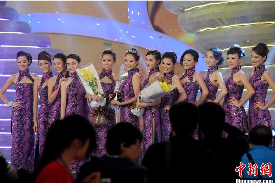 Три победительницы конкурса «Мисс Китай-2013» (13)