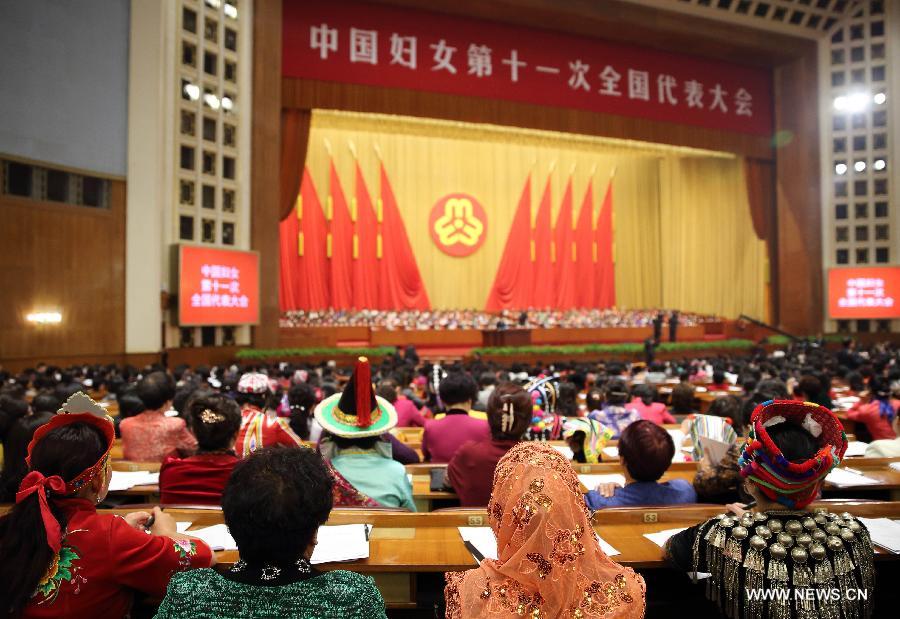 В Пекине открылся XI Всекитайский женский конгресс (3)