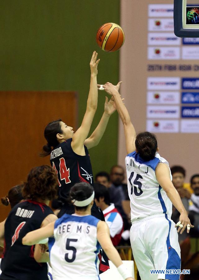Чемпионат Азии по баскетболу среди женщин: Китай разгромил Индию; Япония одолела Республику Корея (9)