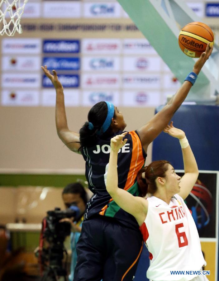 Чемпионат Азии по баскетболу среди женщин: Китай разгромил Индию; Япония одолела Республику Корея (7)