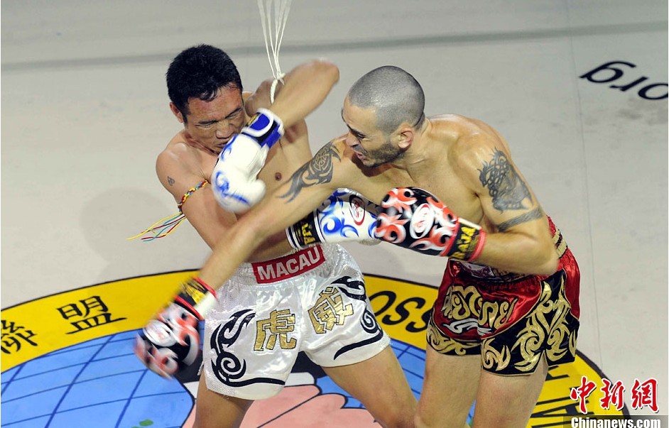 В Сянгане состоялось состязание по боксу среди спортсменов двух берегов Тайваньского пролива (3)