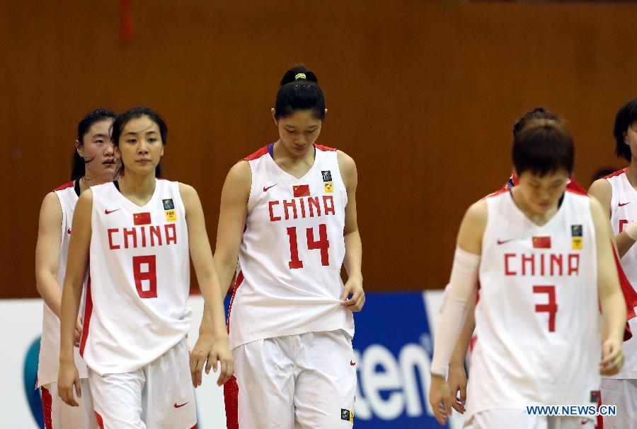 Женская сборная Китая по баскетболу уступила сборной Японии (5)