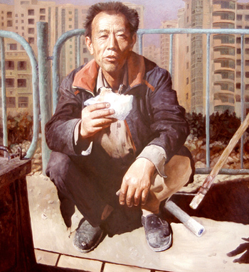 Китайский художник Пань Икуй вновь награжден золотой медалью РАХ  (9)