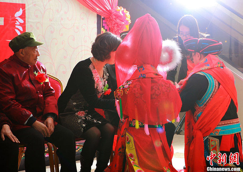 Традиционная свадьба народности Цян прошла в провинции Сычуань (5)