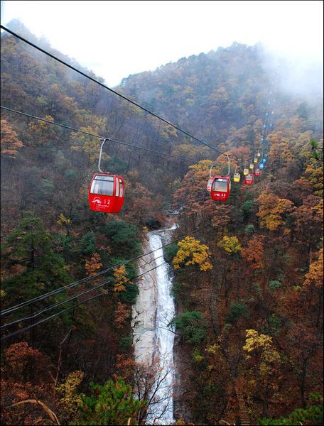 Путешествие по Китаю: красивейшие пейзажи водопадов Тяньтанчжай (9)