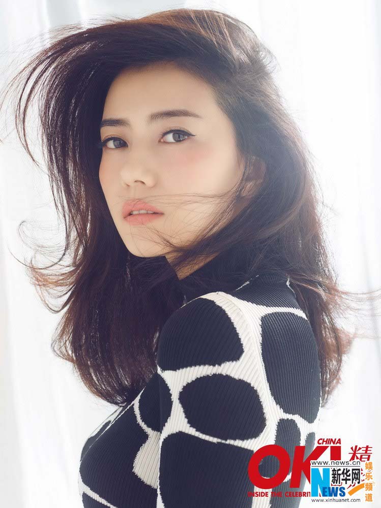 Красавица Гао Юаньюань на обложке журнала (4)