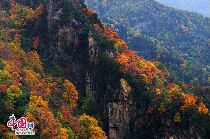 Природное очарование! Осенние пейзажи на горах Гуанъушань (3)