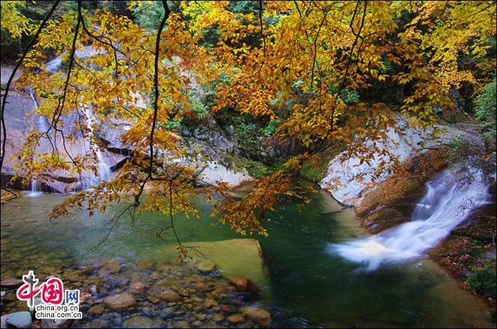 Природное очарование! Осенние пейзажи на горах Гуанъушань (6)