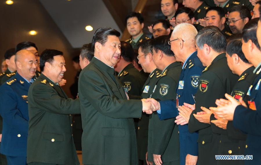 Си Цзиньпин встретился с участниками Всеармейского совещания по вопросам готовности службы тыла к боевым действиям