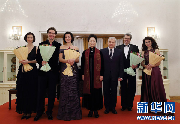 Пэн Лиюань присутствовала на вечере, посвященном памяти Чайковского