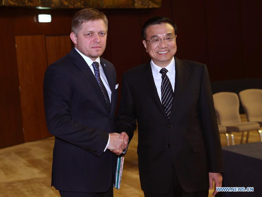 Премьер Госсовета КНР Ли Кэцян: Китай готов диверсифицировать свою торговлю со Словакией