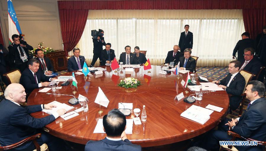 Ли Кэцян на 12-й встрече премьер-министров стран ШОС выдвинул 6 инициатив по углублению практического сотрудничества организации (5)