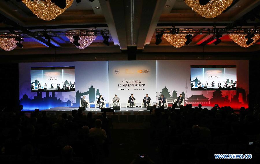 В Пекине состоялся китайско-британский деловой саммит