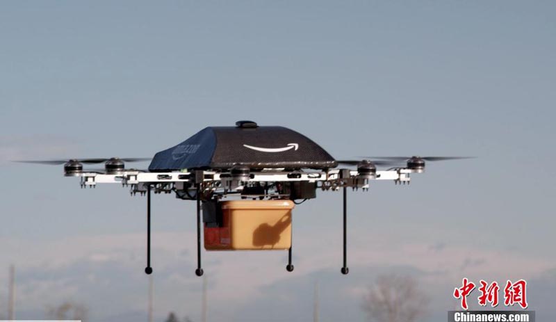 Amazon планирует доставлять посылки с помощью беспилотников