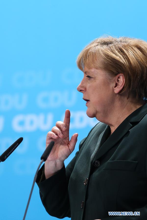 ХДС А. Меркель подписал соглашение о коалиции с социал-демократами (5)