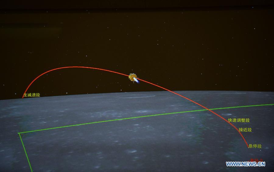 Космический аппарат "Чанъэ-3" успешно выполнил посадку на Луну