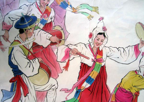 Танец корейских крестьян (3)