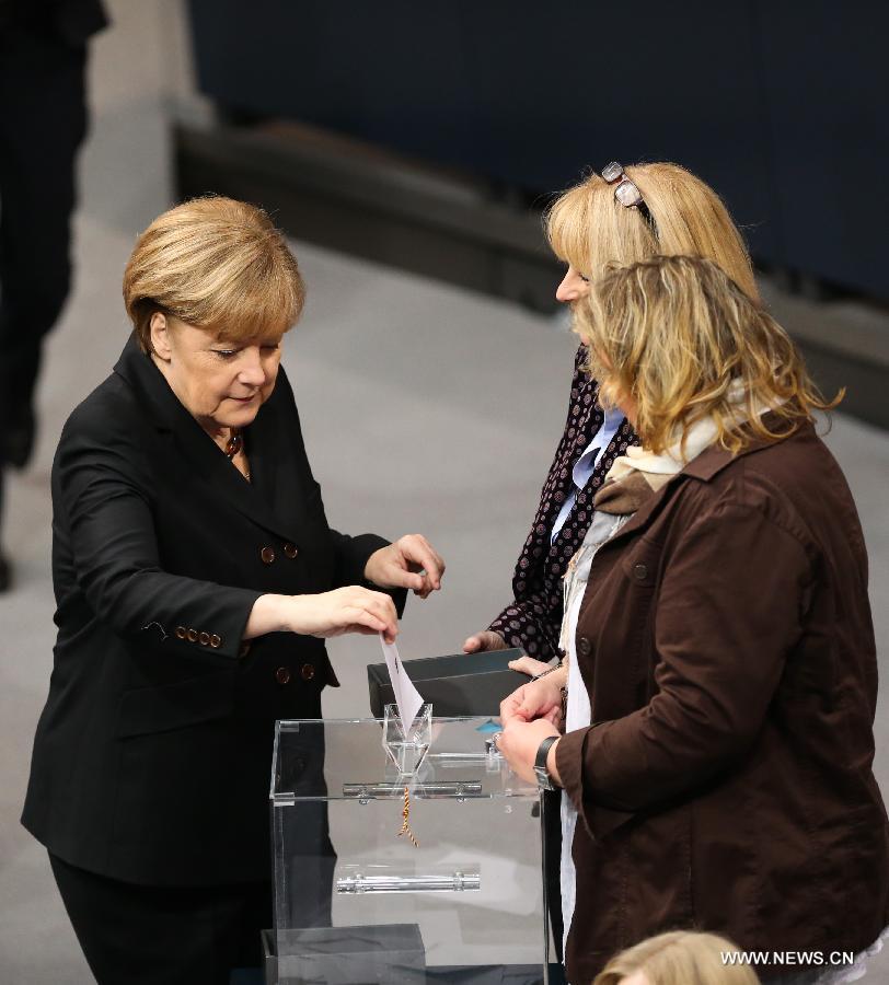 Ангела Меркель переизбрана канцлером ФРГ (7)