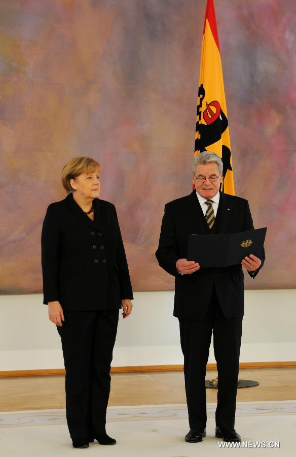 Ангела Меркель переизбрана канцлером ФРГ