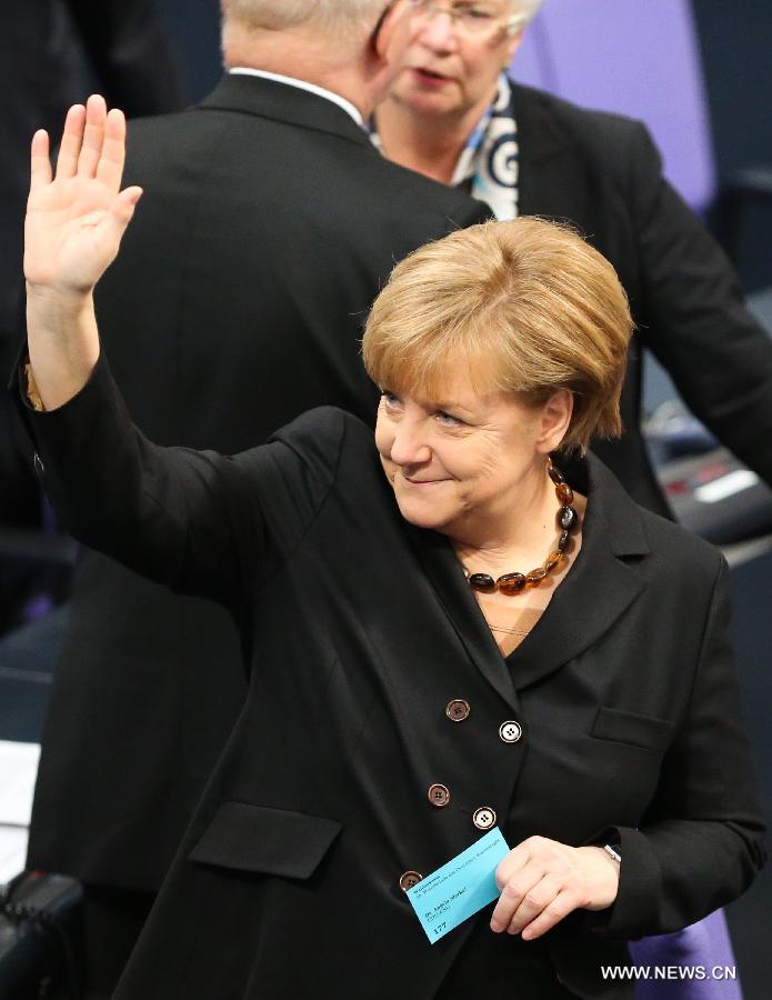 Ангела Меркель переизбрана канцлером ФРГ (5)