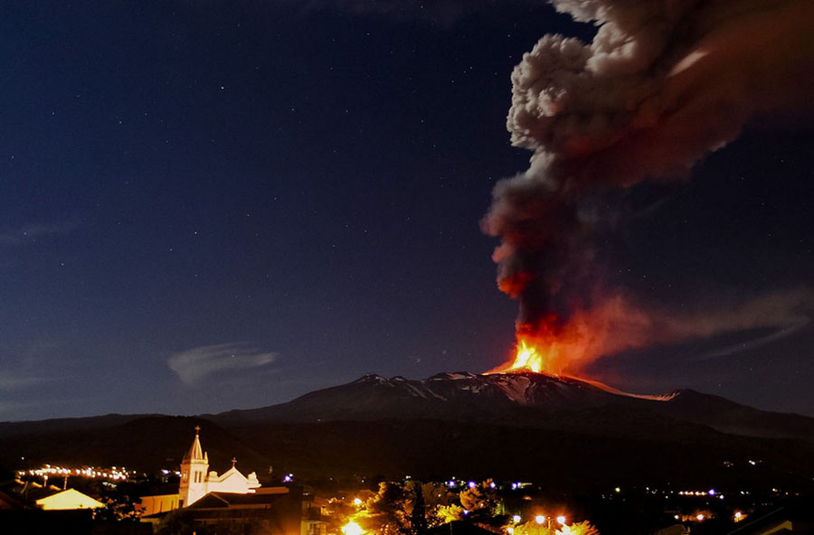 Великолепные извержения вулканов в 2013 году (2)