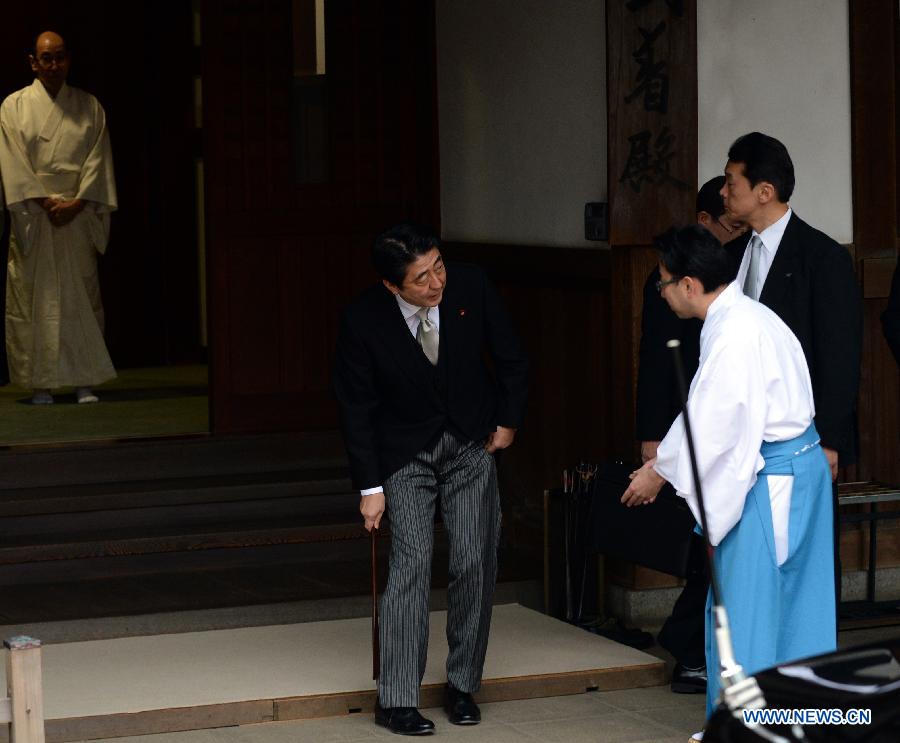 Премьер-министр Японии Синдзо Абэ посетит храм Ясукуни -- правительство Японии