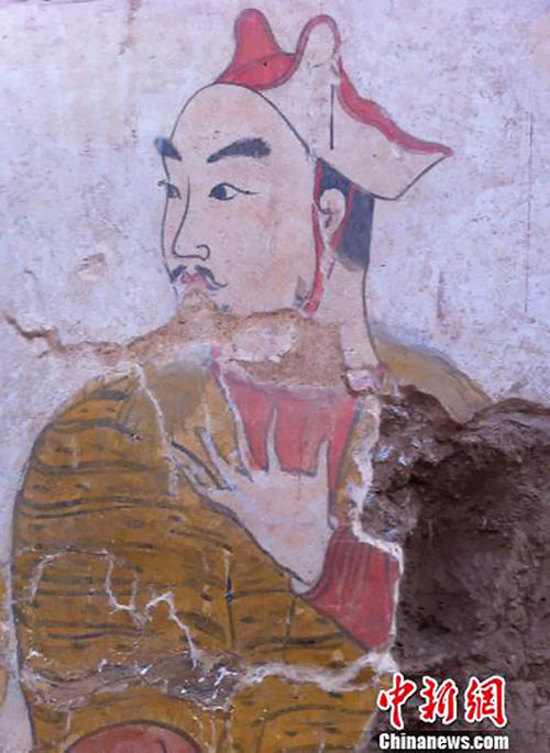 В провинции Шаньси обнаружена самая большая в Китае настенная «картина» со сценами охоты эпохи Северных династий (4)