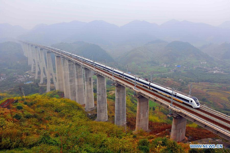 Общая протяженность железных дорог в Китае превысила 100 тыс км (3)