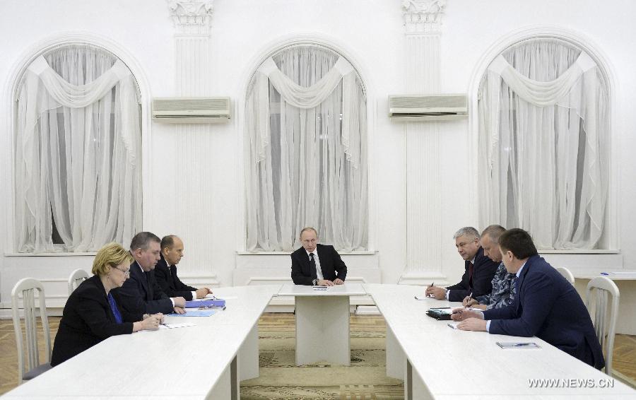 В. Путин в Волгограде провел совещание по вопросам борьбы с терроризмом