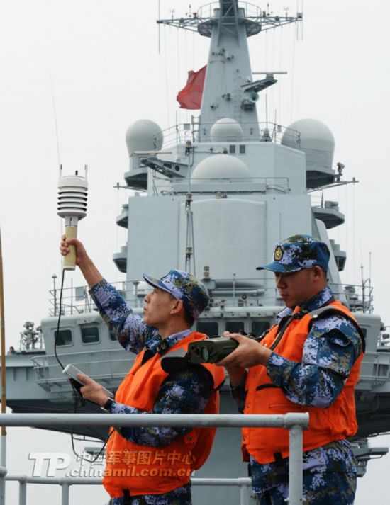 Авианосец "Ляонин" вернулся на базу после ходовых испытаний в Южно-Китайском море (16)