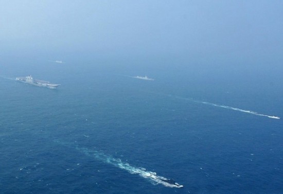 Авианосец "Ляонин" вернулся на базу после ходовых испытаний в Южно-Китайском море (10)