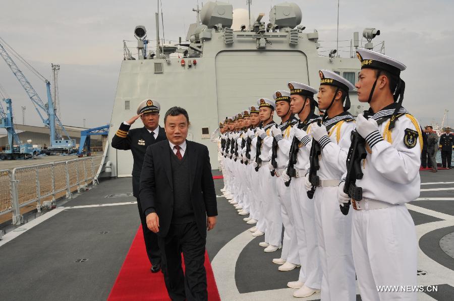 Корабль ВМС КНР прибыл на Кипр для сопровождения судов по транспортировке химического оружия Сирии (2)