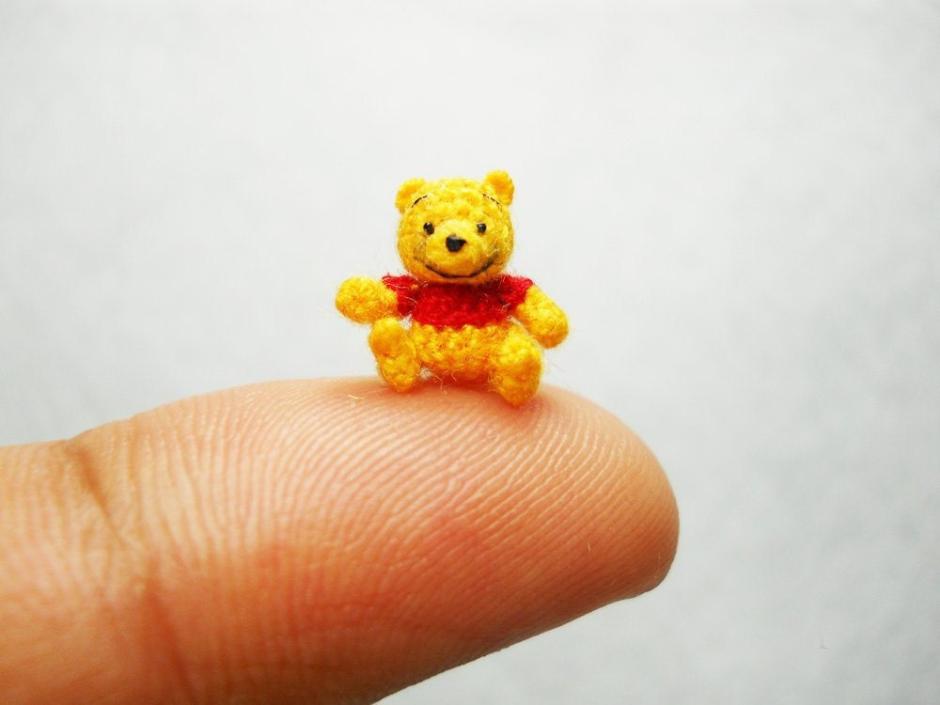 Танец на пальце: миниатюрные вязанные игрушки (10)