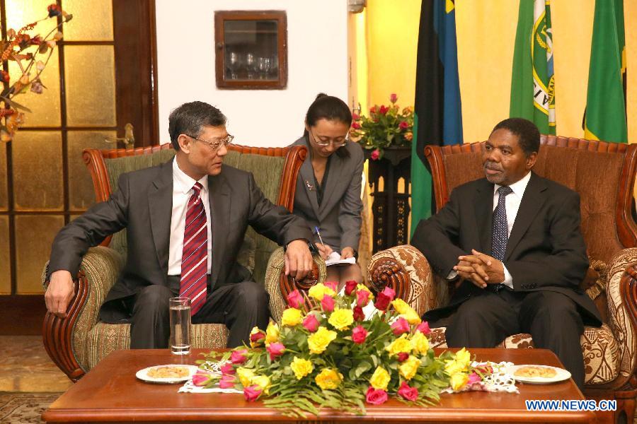 Президент Танзании встретился со спецпредставителем председателя КНР Си Цзиньпина
