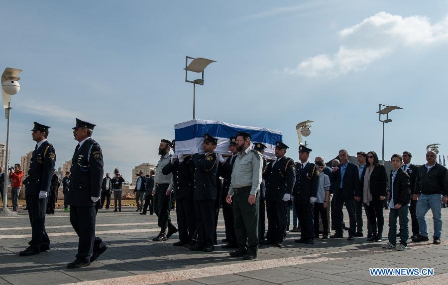 Израиль прощался с бывшим премьер-министром Израиля Ариэлем Шароном (4)