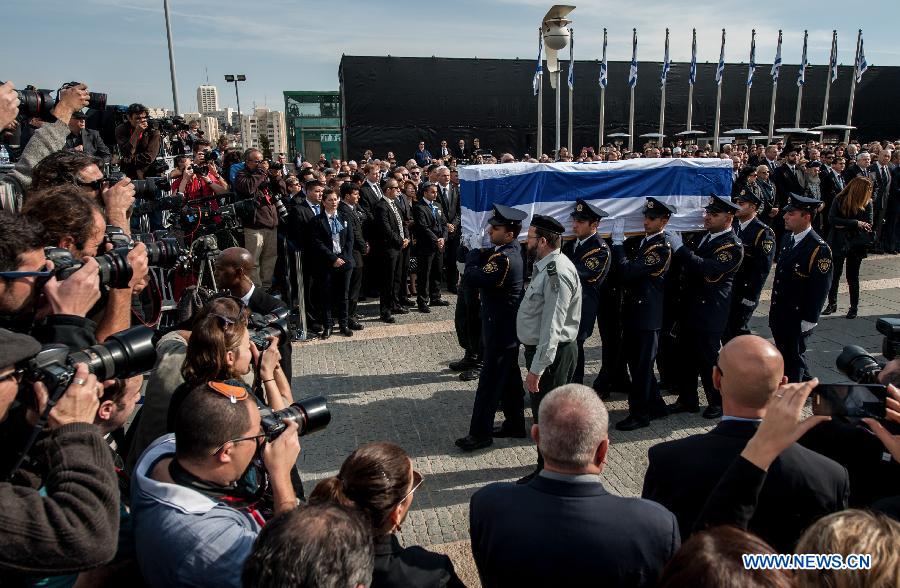 Израиль прощался с бывшим премьер-министром Израиля Ариэлем Шароном (3)