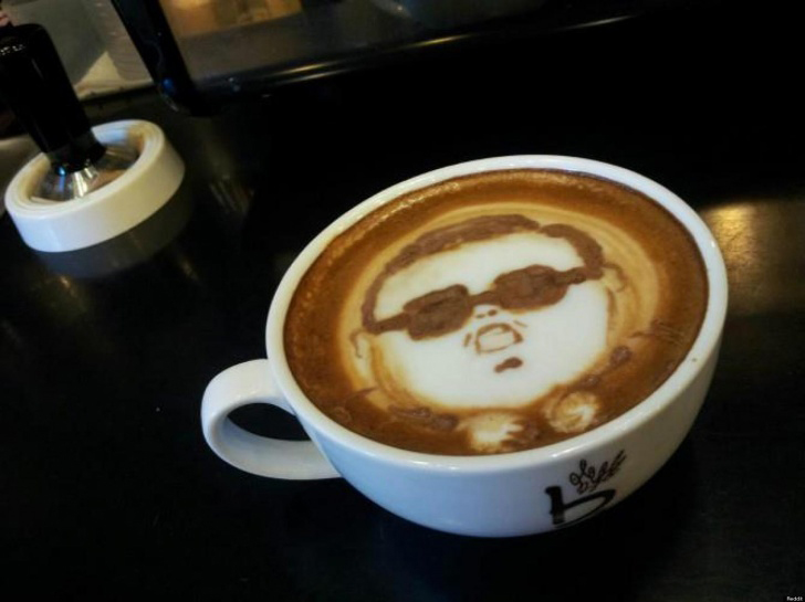 Невероятное искусство! Творчество на молочной пенке кофе (6)