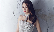 Фотографии красавицы Чжан Юйци в свадебном платье