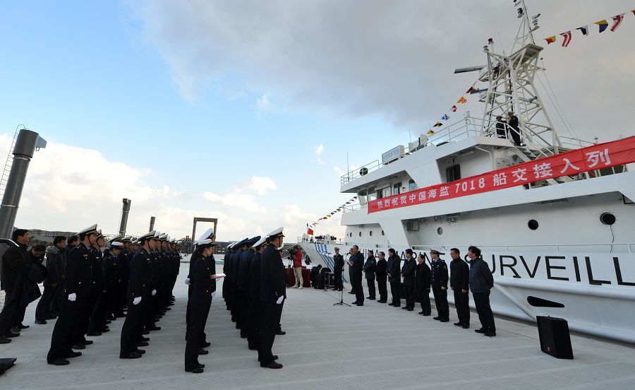 В Чжоушань принято на вооружение первое 600-тонное патрульное судно (3)
