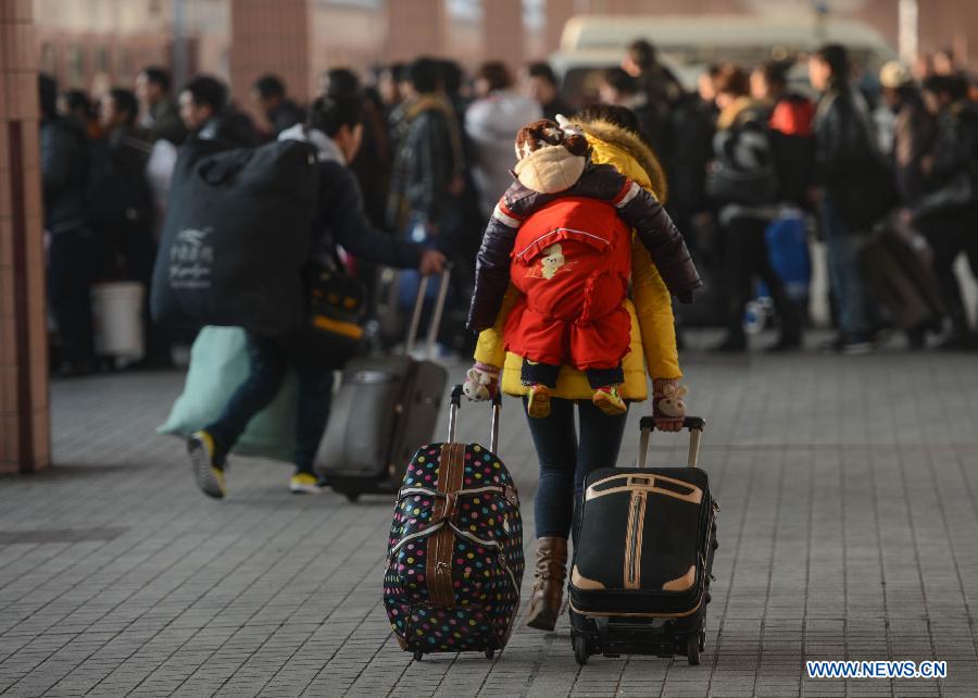 Началось в Китае пассажирское движение по случаю праздника Весны