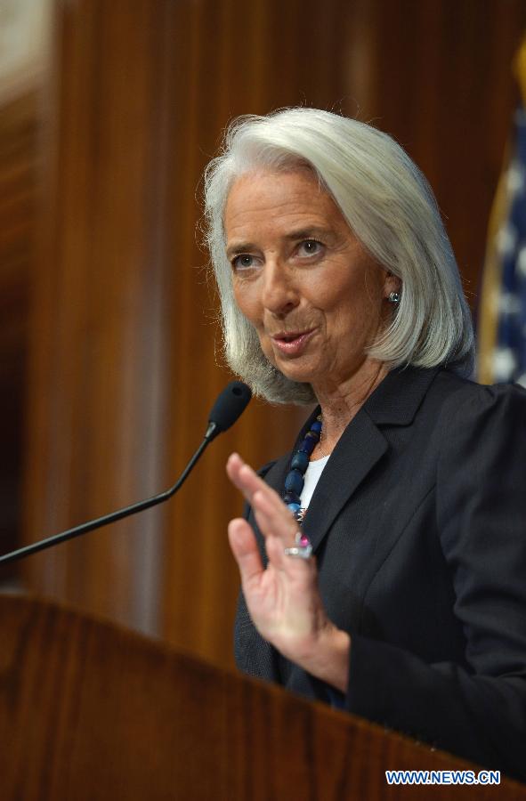 В 2014 году глобальная экономическая ситуация улучшится, но риски будут существовать -- директор-распорядитель МВФ (2)