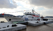 В Чжоушань принято на вооружение первое 600-тонное патрульное судно