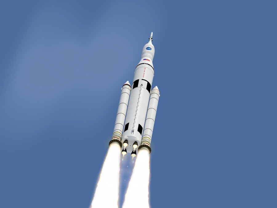 НАСА обнародовало фотографии крупнейшей ракеты: испытательный запуск запланирован на 2017 год (6)