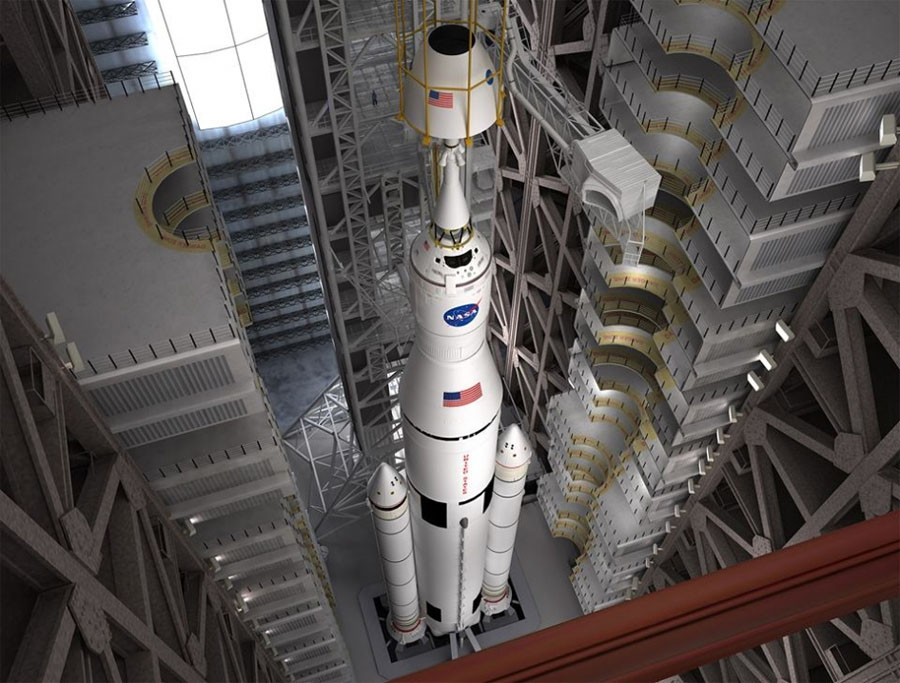 НАСА обнародовало фотографии крупнейшей ракеты: испытательный запуск запланирован на 2017 год (3)