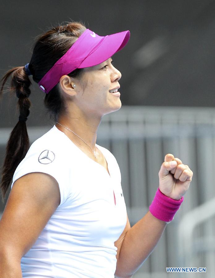 Ли На вышла в четвертьфинал Открытого чемпионата Австралии-2014 (7)